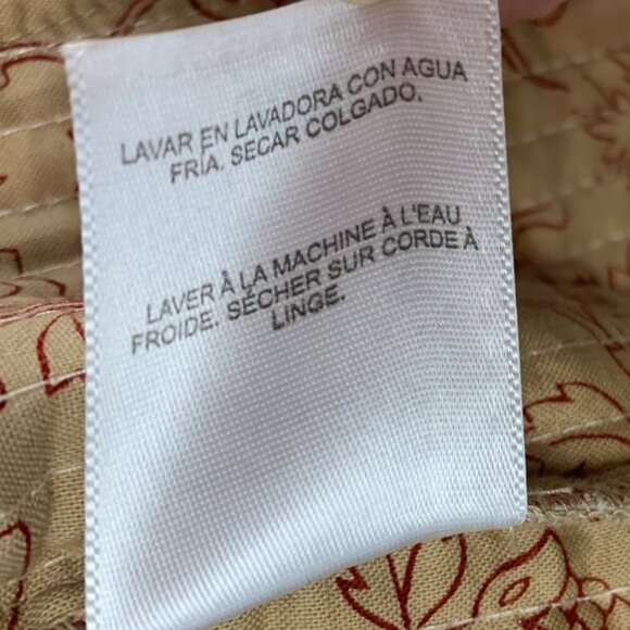 Alfred Dunner Floral Quilted Jacket Buttons Cotton Blend Womens SZ 12 Outerwear - Picture 7 of 11